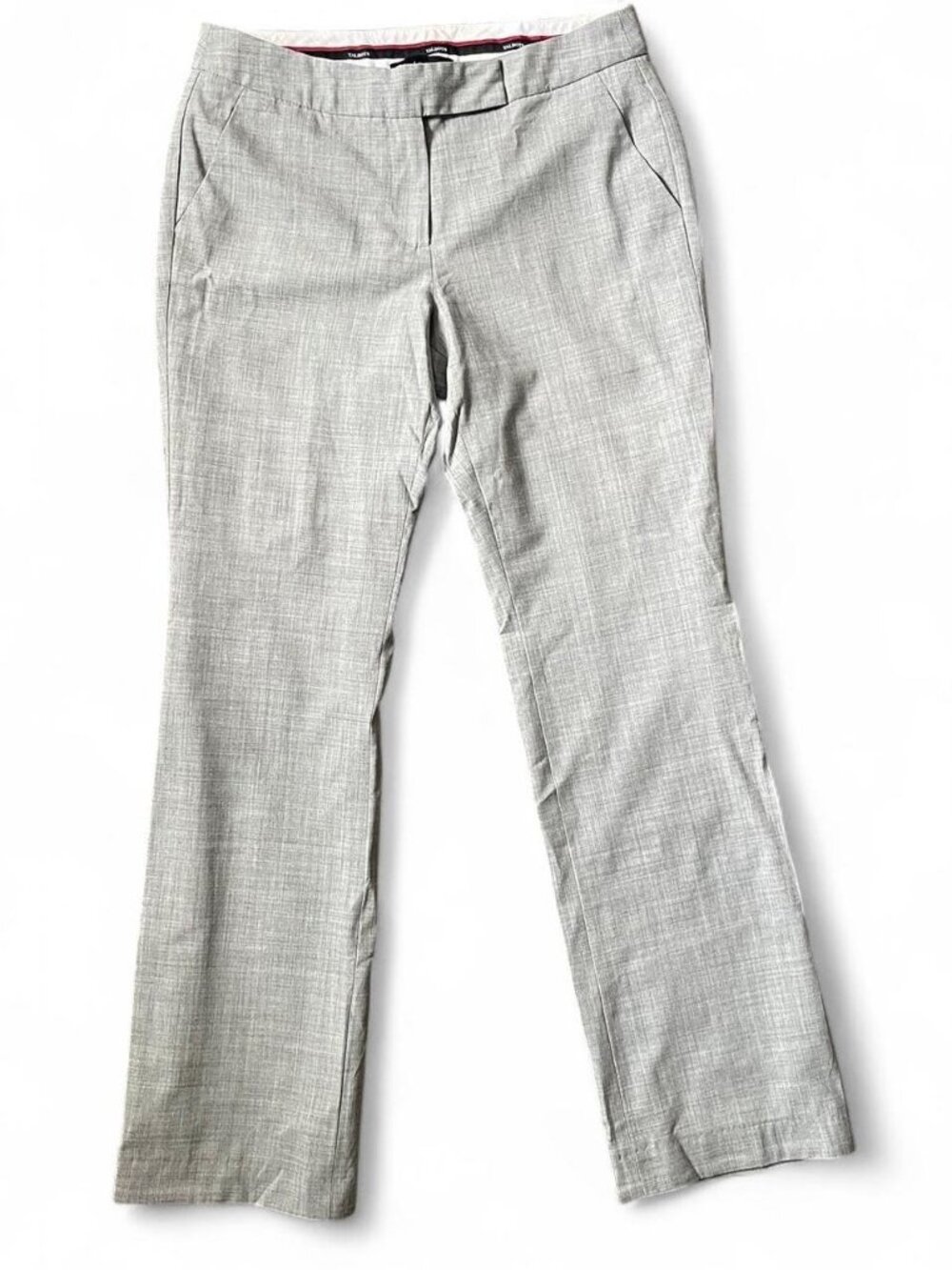 Size 4 Wool Grey Talbots trousers Work Pants Signature #grey trousers